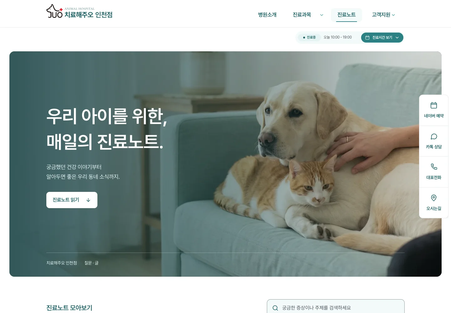 JUO’s content hub introduces practical articles and questions for pet owners.